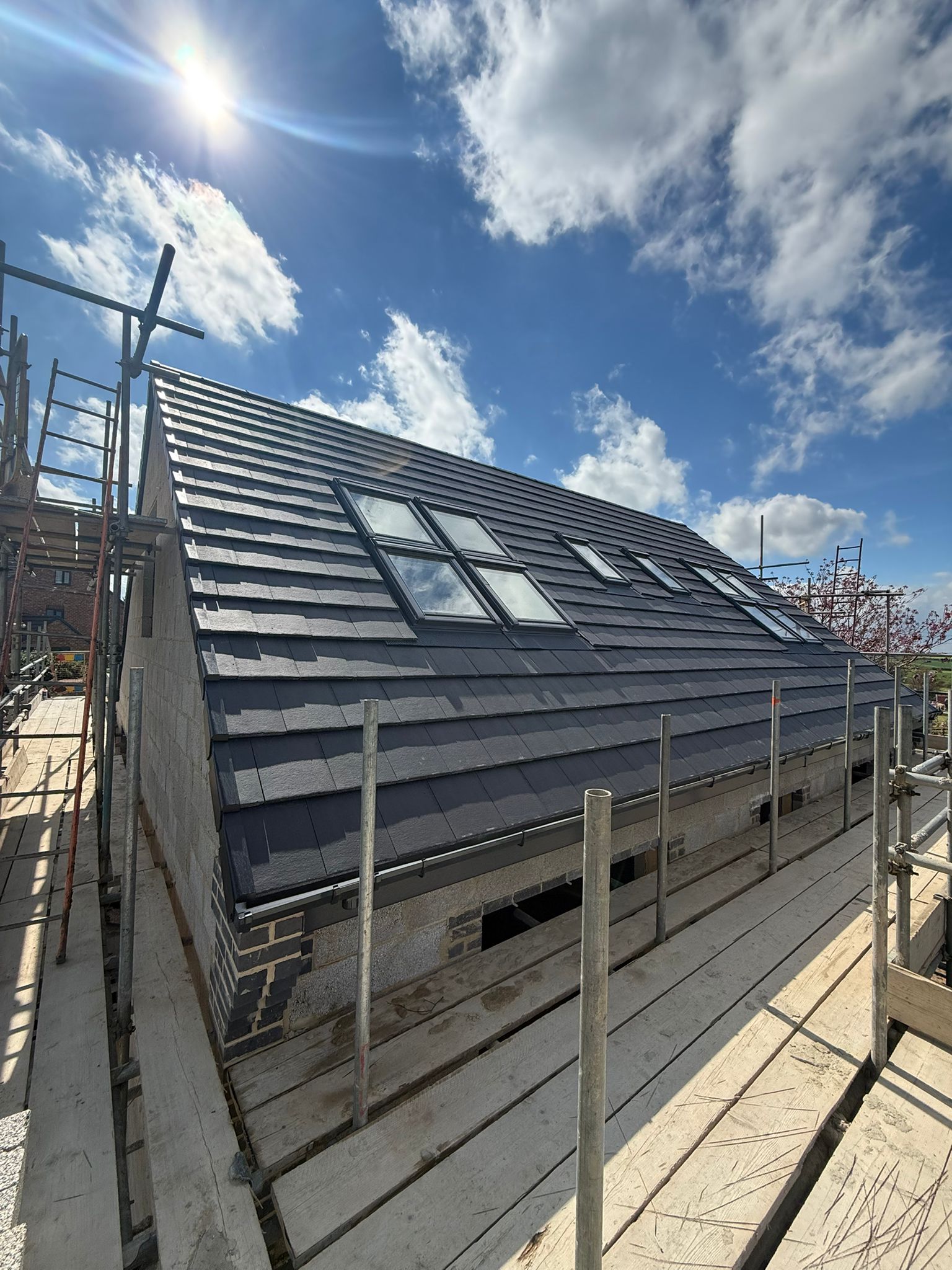 Seamer new build roof - photo 8